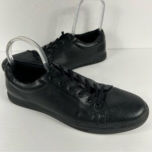 Kenneth Cole Reaction Black Textured Men’s Sneakers Size 10.5